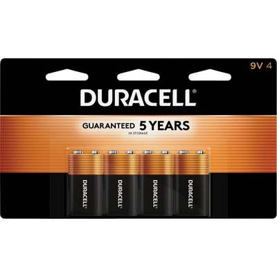 4PK 9V ALKALINE BATTERY