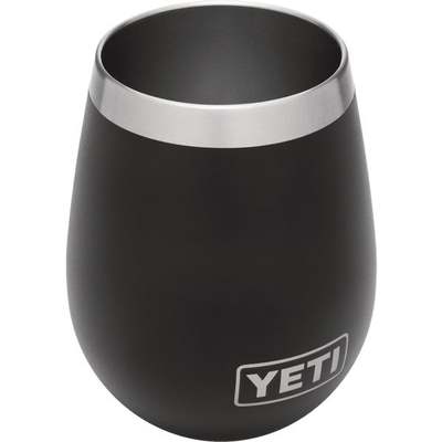 10OZ BLACK WINE TUMBLER