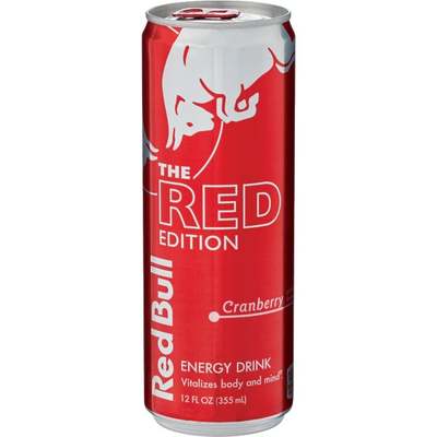 12OZ CRAN RED BULL DRINK