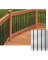 32" BLK 10P RND BALUSTER