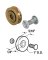 3/4x1/2 Poly FPT Elbow