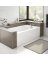 54" Wht R/h Bathtub
