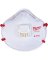 10PK VALVED RESPIRATOR