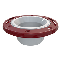 FLANGE PVC C/ANILLA METAL 3"
