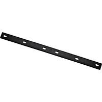 MENDING PLATE 20X1-1/2X1/4 BLK