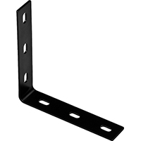 ESCUADRA FLAT 7.1X1-1/2X1/8 BLK