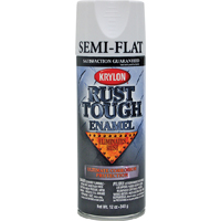 RUST TOUGH SEMI FLAT WHITE SPRAY