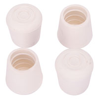 TAPON GOMA MUEBLE WHT 7/8
