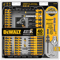 SCREWDRIVER BIT SET 40 PC DEWALT