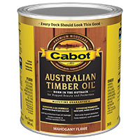 CABOT TIMBER OIL MAHOGANY QT