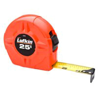 CINTA MEDIR 1"X25' ORANGE