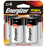 BATERIA ENERGIZER D 4PK