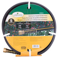 GARDEN HOSE 5/8X75 BLACK