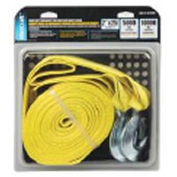 2"X25' HD TOW STRAP W/HOOK