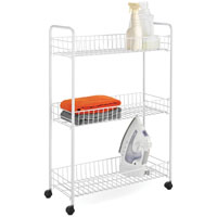 CARRITO LAUNDRY 3-TIER WHITE
