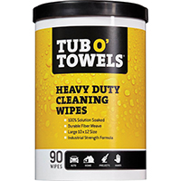 TUB O'TOWELS CLEAN WIPES 90CT