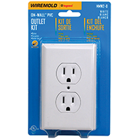 KIT RECEPTACUL DOBLE WHT WIREMOL