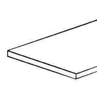 PLACA ALUMINIO .025 6X24