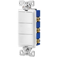 DECO COMBO 3 SWITCH WHITE