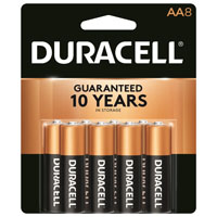 BATERIA DURACEL COPPERTOP AA PK8