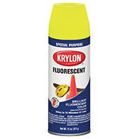 KRYLON FLUORESCENT LEMON YELLOW