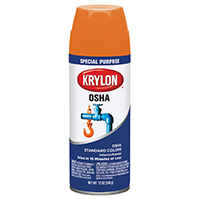 KRYLON OSHA SAFETY ORANGE SPRAY