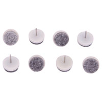 NAIL-ON PLASTICO/FELPA 3/4 PK8