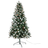 TREE TAMARACK PRELIT CLEAR 7FT