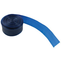 JED POOL TOOLS 60-640-050 Deluxe Transparent Backwash Hose, 50 ft L, Blue