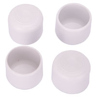 TAPON PLASTICO MUEBLE WHT 1-1/4