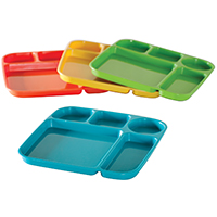 PARTY TRAY ASST COLOR 4PK