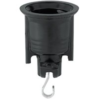 PORTA BOMBILLA NEGRO