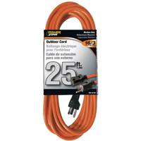 EXT CORD 16/3 8FT CORD INDOOR