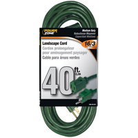 EXT CORD 16/3 40FT GREEN YARD