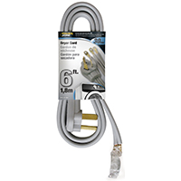 DRYER CORD 10/3 SRDT GRAY 6FT