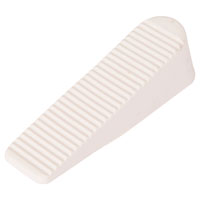 DOOR STOP GOMA WHITE 1-1/4