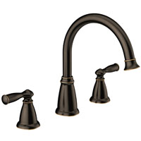 FAUCET TUB 2HDL HI-ARC BRONZE