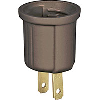 CUBO BOMBILLA 125V MED BASE BROW