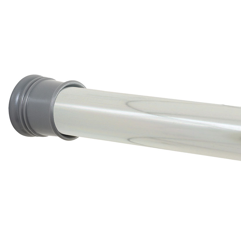 TUBO CORTINA PRESION CROMADA 72"