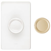 ROTARY DIMMER SWITCH IVORY/WHITE