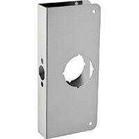 DOOR REINFORCER 4X9 BR NKL