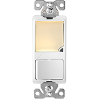 LED NIGHT LIGHT/SWITCH IVORY