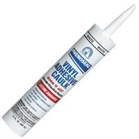 CAULK VYNL ADHESIVE WHITE 10OZ
