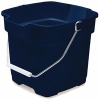 CUBO CUADRADO AZUL RUBBERMAID