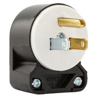 PLUG INDUSTRIAL 3WIRE 15A BLK