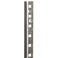 STANDARDS ADJUSTABLE 72" ZINC