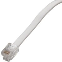 PHONE LINE CORD 25' WHITE