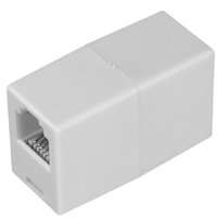 COUPLER IN-LINE WHITE