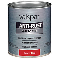 ANTI RUST  ENAMEL SAFETY RED OIL