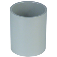 CONDUIT COUPLING 2-1/2" GREY